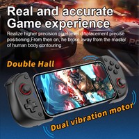 Manette de jeu extensible sans fil avec ventilateur de refroidissement et moteur de vibration pour Nintendo Switch Android IOS PC X3