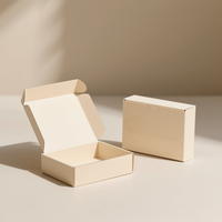 Boîtes d'emballage personnalisées, rose, marron, petites, pour livraison, emballage postal, cosmétiques, soins de la peau, bijoux, cadeaux, boîte en carton kraft