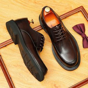 Zapatos de Hombre de Alta Calidad, Diseño Nuevo, Suela de Goma Suave, Casuales, de Cuero Genuino, Estilo Náutico - Product Image 6