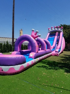 Conception Unique enfants toboggan gonflable gonflable <span class=keywords><strong>funhouse</strong></span> avec toboggan - Product Image 3