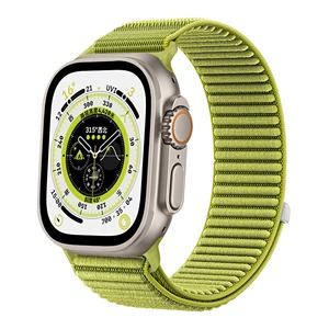 IVANHOE tali <span class=keywords><strong>Loop</strong></span> nilon olahraga untuk Apple Watch Band 49mm gelang IWatch 38 40mm 11 10 9 8 7 6 5 SE Ultra 46 45 44 42mm kepang - Product Image 6