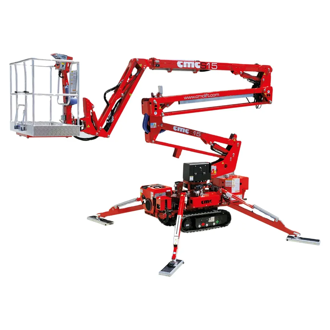 Order Picker / Cherry Picker Telescopische Getrokken Boom Liften Met 18M 26M 30M Voor Verkopen