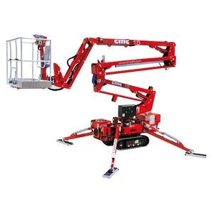 Order Picker / Cherry Picker telescopic towable boom lifts with 18m 26m 30m For Sell