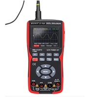 Multimeter Osiloskop Digital 2-in-1 Layar IPS 2,8 Inci Kecepatan Sampel 50 MSa/s 6,97x3,5x1,57 Inci Model Saluran Tunggal 702S