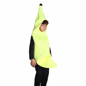 Ensemble <span class=keywords><strong>de</strong></span> costumes <span class=keywords><strong>de</strong></span> fruits et légumes pour enfants, tenue <span class=keywords><strong>de</strong></span> cosplay unisexe pour enfants pour Halloween, jeux scolaires, fête à thème, déguisement <span class=keywords><strong>de</strong></span> banane - Product Image 2