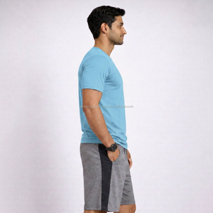 T-shirt pour homme 100% coton, col rond, manches courtes, poids du tissu 180 grammes, méthode de tissage non tissé - Product Image 5