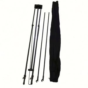 Support publicitaire X sur pied personnalisé pour intérieur, en polyester, portable, avec bannière rétractable, pour promotion - Product Image 4