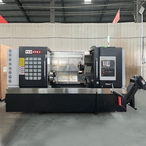 Tc45100 công cụ điện Công cụ trực tiếp hiệu suất cao Máy tiện CNC Giá sử dụng GSK/fanuc/Siemens điều khiển - Product Image 3