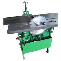 Machine Combinée Économique 4 Fonctions pour le Travail du Bois, Prix d'Usine, Scie Raboteuse Perceuse Mortaiseuse Multifonctionnelle d'Établi