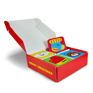 Boîte cadeau d'éponges <span class=keywords><strong>de</strong></span> <span class=keywords><strong>cuisine</strong></span> imprimées pour Noël, tampon <span class=keywords><strong>de</strong></span> nettoyage non tissé mignon à motif <span class=keywords><strong>de</strong></span> dessin animé pour la vaisselle - Product Image 2