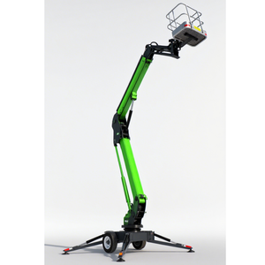 Plateforme élévatrice télescopique électrique de haute qualité 10m 12m 14m 16m remorquable pour l'installation de panneaux d'affichage - Product Image 3