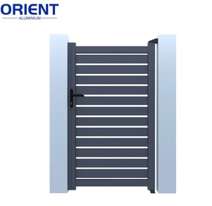 Portes coulissantes en aluminium Orient, designs de portails métalliques - Product Image 3