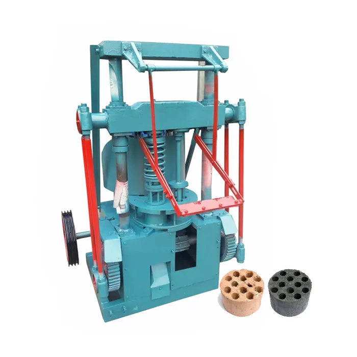 Fully automatic honeycomb coal briquette molding machine coal dust briquette honeycomb making machine