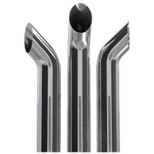 Aftermarket Custom Uitlaat <span class=keywords><strong>West</strong></span> Kust Gebogen Bull Horn Aussie Stack Voor Peterbilt Kenworth Diesel Truck - Product Image 1