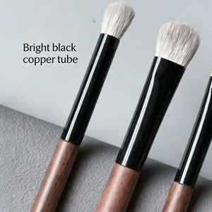 Pinceaux de maquillage personnalisés OEM, fibres douces, mélange sans couture, finition lumineuse, couvrance, contour du visage, ensemble de pinceaux de maquillage professionnels - Product Image 3