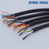 Kabel Listrik Fleksibel PVC Tahan Lama 300/500V Tegangan Rendah (encoder) Model TRVV untuk Sistem Rantai Tarik