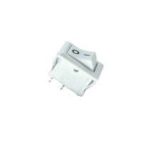 Interrupteur à bascule de précision SUDA KCD1-108X 3A 250V SPST IP40 2 broches miniature pour équipement industriel/médical en plastique