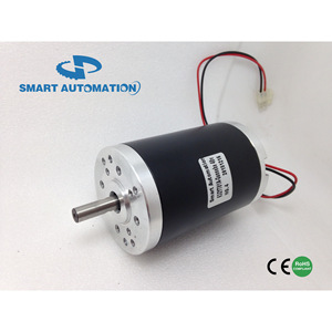 Motor de CC de Imán Permanente Inteligente de 42mm con Eje Helicoidal y Montaje de Brida 36V Modelo 42ZYT01-FH-1 - Product Image 4