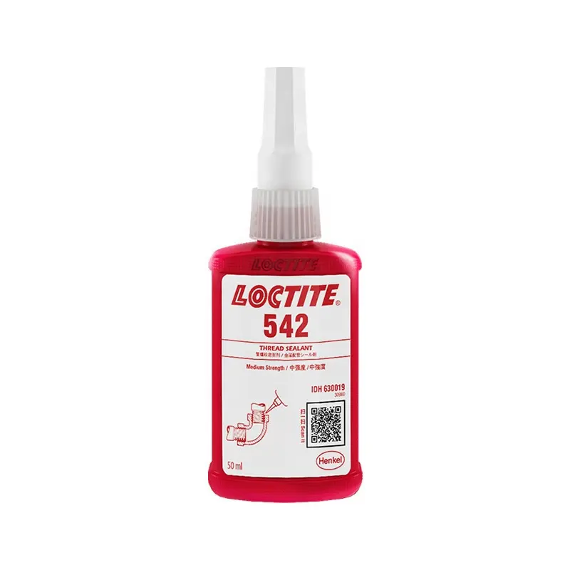 Loctiter 542 thread sealant instead of raw material tape metal industrial glue