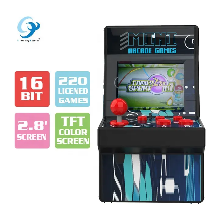 2020 16Bits lcd videojuegos consola reproductor CT-882X