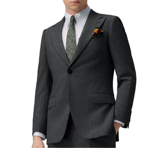 Ensemble deux pièces MTM, <span class=keywords><strong>costume</strong></span> classique pour <span class=keywords><strong>homme</strong></span>, veste de blazer sur <span class=keywords><strong>mesure</strong></span>, 100% laine, personnalisation de haute qualité, <span class=keywords><strong>costume</strong></span> pour <span class=keywords><strong>homme</strong></span>, faible MOQ - Product Image 1
