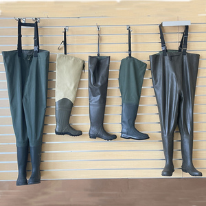 Cuissardes en nylon imperméables pour hommes, fabrication directe, avec semelle en <span class=keywords><strong>feutre</strong></span>, bottes personnalisées - Product Image 1