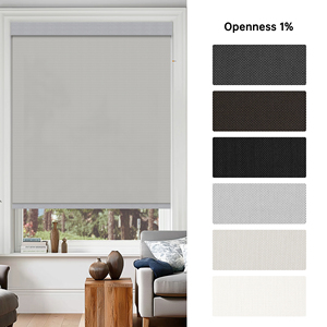 SAMADHI Customized Modern Style Roller Blinds Roller <b>Shades</b> Roller Shaes for Living Room <b>Windows</b> - Product Image 3