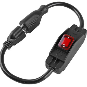 สายต่อปลั๊ก Nema พร้อมสวิตช์ สายไฟ PVC 14AWG 15A สำหรับใช้กับเครื่องใช้ไฟฟ้าภายในบ้าน - Product Image 1