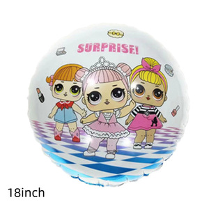 Ballons à l'hélium de fête <span class=keywords><strong>Lol</strong></span> de dessin animé de 18 pouces pour enfants décorations de ballons de poupée d'anniversaire pour <span class=keywords><strong>les</strong></span> fournitures de fête d'enfants - Product Image 3