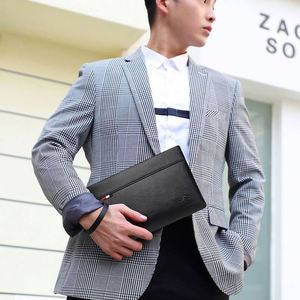 <b>Large</b> Capacity Waterproof Portable Leather Fashion Embroidery Summer Clutch <b>Bag</b> Men Luxury Handbag Phone Usa Mairun Pouch Wallet - Product Image 5