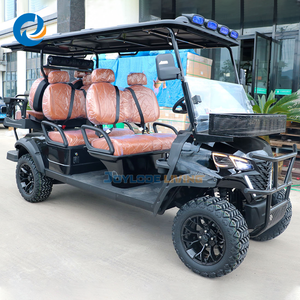 Carrito de Golf Eléctrico de 4 Plazas con Diseño Personalizado, Batería de Litio, Motor de 4-7.5KW, Velocidad Máxima de 25MPH, Buggy Solar - Product Image 3