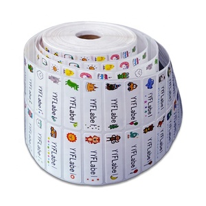 Etiquetas de Nombre <span class=keywords><strong>Personalizadas</strong></span> Autoadhesivas con Dibujos Animados, Etiquetas Impermeables para Escribir, para Niños, Material Escolar, Estudiantes - Product Image 3