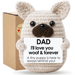 ตุ๊กตาสุนัขถักโครเชต์แฮนด์เมด สร้างแรงบันดาลใจ มอบเป็นของขวัญสำหรับเพื่อนคนรักสุนัข - Product Image 2