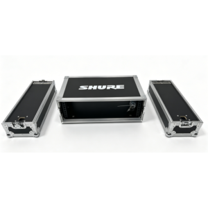 Estuche de Transporte de Alta Calidad OEM 3U para Micrófonos <span class=keywords><strong>SHURE</strong></span>, con Puertas Delanteras y Traseras Abatibles y Velcro - Product Image 2