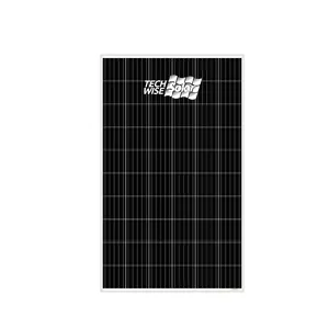 Panel solar monocristalino Techwise de 158mm y 60 celdas, módulo fotovoltaico, paneles solares chinos de 330 vatios a la venta