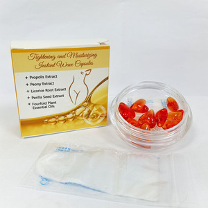 Cápsulas de gel de ajuste íntimo natural para la sequedad de la <span class=keywords><strong>vagina</strong></span>, cápsulas de clímax lubricante Yoni para mujeres sexuales - Product Image 1