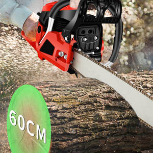 Portable Powered Wood Cutting Machine Cordless Chain Saws Bar Chainsaw <b>Petrol</b> Gasoline Saw KHC-HC-32 Wood Cutting Machine Wood C - Product Image 2