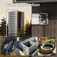 Panel de Control de Alarma de Agua para Bomba Sumergible Joinfworld POP-PM-WA |   Protector de inundación de circuito independiente con contactor de CA impermeable de 110 dB