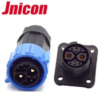 Connecteur de chargeur et de déchargeur pour trottinette électrique Jnicon M23, produit 2, alimentation 1, mise à la terre 5, signal