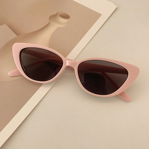 Retro Cat Eyes High Quality Sunglasses Small <b>Frame</b> Classic Shade Sun Glasses Brand Design Outdoor Gafas De Sol - Product Image 3