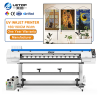 Impresoras de Inyección de Tinta Automáticas LETOP de 1.6M y 1.9M para Impresión de Gran Formato, Lona Flexible, Vinilo a Color, Plotter UV