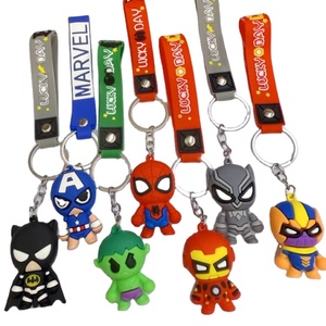 Versione Q <span class=keywords><strong>Marvel</strong></span> <span class=keywords><strong>accessori</strong></span> portachiavi 3D Spider-Man <span class=keywords><strong>accessori</strong></span> portachiavi Cartoon Bag ciondolo con cerniera per bambola - Product Image 1