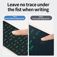 Mini 6.5 pouces plein écran bloc-notes numérique écriture fine effaçable écriture tablette en plastique LCD pour bureau étude salle d'enseignement
