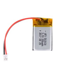 סוללת ליתיום פולימר בהתאמה אישית 502030 250 מיליאמפר/שעה 3.7 וולט, תאי ליתיום יון, סוללות נטענות, סוללות ליפו - Product Image 5