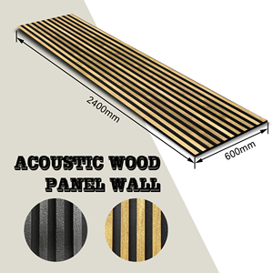 Kasaro Nouveau Design <span class=keywords><strong>Imitation</strong></span> Cuir Panneau Mural Acoustique en Bois Massif Naturel Panneau Insonorisant Panneau Acoustique Mural - Product Image 2