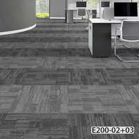 66x66 33x100 PP Bureau commercial Support non tissé Carreaux de tapis écologiques