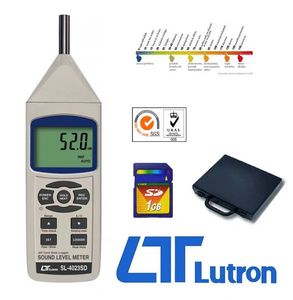 Sonometre numérique haute précision SL-4023SD avec enregistreur de données sur carte, instrument de mesure du niveau sonore en décibels - Product Image 2