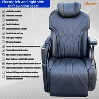 Sièges de voiture électriques pour Renault Trafic Custo, modèles Traveler Zafira Life Carnival, avec déplacement latéral gauche et droit.