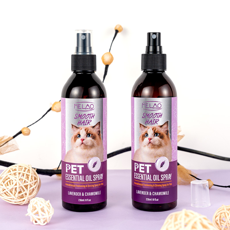 Spray d'huiles essentielles pour animaux