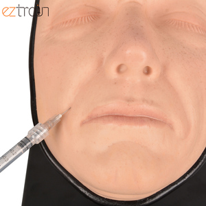 แบบจำลองฝึกฉีดหน้าผู้หญิงแบบหลายทิศทาง, หุ่นจำลองใบหน้าซิลิโคนสำหรับฝึกฉีด<span class=keywords><strong>โบ</strong></span><span class=keywords><strong>ท็</strong></span><span class=keywords><strong>อก</strong></span><span class=keywords><strong>ซ์</strong></span> - Product Image 4